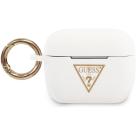 Силиконовый чехол с карабином GUESS Triangle для AirPods Pro - фото 4