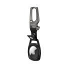 Гибридный брелок с карабином и заводным кольцом Spigen Rugged Armor для AirTag - фото 9