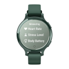 Спортивные часы Garmin Lily 2 Active, силиконовый ремешок цвета «зелёная яшма» - фото 4