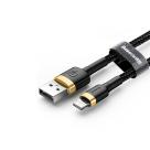 Кабель с нейлоновой оплёткой Baseus Cafule Cable Lightning/USB (2 м) - фото 10