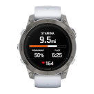 Спортивные часы Garmin epix Pro (Gen 2) Sapphire Edition, 47 мм, силиконовый ремешок цвета «Уайтстоун» - фото 10