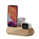 Деревянная док-станция Oakywood для iPhone, Apple Watch и AirPods Pro - фото 5
