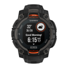 Спортивные часы Garmin Instinct 3, 45 мм, Solar, чёрный силиконовый ремешок - фото 15