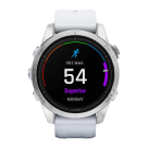 Спортивные часы Garmin epix Pro (Gen 2) Standard Edition, 42 мм, силиконовый ремешок цвета «Уайтстоун» - фото 12