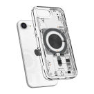 Прозрачный чехол MagSafe Spigen Ultra Hybrid Neo One MagFit для iPhone 16e - фото 2