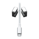 Магнитный кабель с оплёткой и утяжелителем Magssory Dice USB-C (USB 2.0) (2,4 м) - фото 10