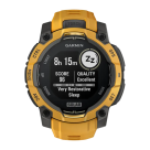 Спортивные часы Garmin Instinct 3, 45 мм, Solar, силиконовый ремешок цвета «солнечный луч/серый» - фото 6