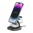 Складная зарядная станция MagSafe Deppa Fold Power для iPhone, Apple Watch и AirPods (Qi2) - фото 2