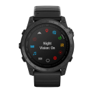 Спортивные часы Garmin tactix 7 Standard Edition, чёрный силиконовый ремешок
