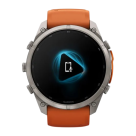Спортивные часы Garmin fenix 9 Pro, 51 мм, AMOLED, титан, сапфир, силиконовый ремешок цвета «осенний оранжевый»/«оранжевая искра» (с inReach) - фото 12