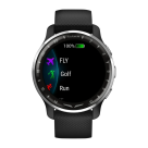 Спортивные часы Garmin D2 Air X10, чёрный силиконовый ремешок - фото 4