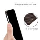 Чехол Pitaka Aramid MagCase Twill для iPhone X Black-Rose Gold - фото 6