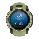 Спортивные часы Garmin Instinct 3, 50 мм, AMOLED, силиконовый ремешок цвета «зелёный папоротник» - фото 9