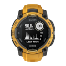 Спортивные часы Garmin Instinct 3, 45 мм, Solar, силиконовый ремешок цвета «солнечный луч/серый» - фото 16