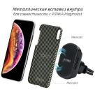 Чехол Pitaka Aramid MagCase Twill для iPhone XS Max Black-Yellow - фото 7