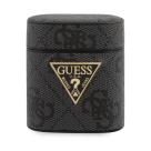 Чехол из экокожи CG Mobile GUESS 4G для AirPods 1-го и 2-го поколений