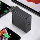 Аккумулятор со встроенным адаптером питания ROCK Sugar (10000 мА·ч, 18 Вт, USB-A QC 3.0, USB-C PD) - фото 3