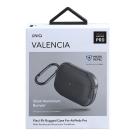 Защитный силиконовый чехол с карабином и антимикробным покрытием Uniq Valencia для AirPods Pro 1-го поколения - фото 3