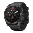 Спортивные часы Garmin epix Pro (Gen 2) Sapphire Edition, 51 мм, чёрный силиконовый ремешок - фото 2