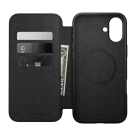 Кожаный чехол-книжка MagSafe Nomad Modern Leather Folio для iPhone 16 Plus - фото 9
