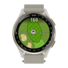 Спортивные часы Garmin Approach S50, нейлоновый браслет ComfortFit цвета «слоновая кость» - фото 5