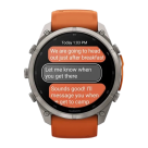 Спортивные часы Garmin fenix 9 Pro, 51 мм, AMOLED, титан, сапфир, силиконовый ремешок цвета «осенний оранжевый»/«оранжевая искра» (с inReach) - фото 11