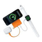 Внешний аккумулятор MagSafe со встроенным кабелем Ugreen MagFlow (CCC) (Qi2.2) (10000 мА·ч) (PB773) - фото 10