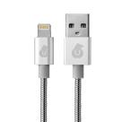 Кабель с оплёткой из нержавеющей стали uBear Force Cable Lightning — USB-A (1,2 м) - фото 4