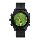 Спортивные часы Garmin MARQ Golfer (Gen 2) Carbon Edition, гибридный ремешок цвета «чёрный/зелёный», чёрный силиконовый ремешок - фото 9