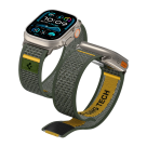 Титановый блочный браслет Spigen Modern Fit Titanium для Apple Watch 44, 45, 46 мм и Ultra 49 мм - фото 32