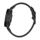 Спортивные часы Garmin MARQ Golfer (Gen 2) Carbon Edition, гибридный ремешок цвета «чёрный/зелёный», чёрный силиконовый ремешок - фото 12
