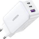 Сетевое зарядное устройство Ugreen Nexode мощностью 65 Вт (2 USB-C, USB-A) (GaN) (CD244) - фото 3