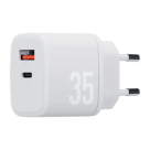 Сетевое зарядное устройство Energea Bazic GoPort Velox 35 мощностью 35 Вт (USB-C, USB-A) (GaN) - фото 2