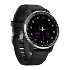 Спортивные часы Garmin D2 Air X10, чёрный силиконовый ремешок - фото 3