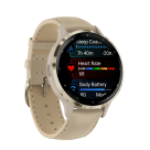 Спортивные часы Garmin Venu 3S, 41 мм, «французский серый» кожаный ремешок, «французский серый» силиконовый ремешок - фото 8