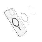 Прозрачный чехол MagSafe Spigen Ultra Hybrid (Mag Fit) для iPhone 15 Plus - фото 19