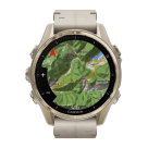 Умные спортивные часы Garmin fenix 8, 43 мм, AMOLED, сапфир, сталь, кожаный ремешок цвета «дымчатый серый», силиконовый ремешок цвета «тёмный песчаник» - фото 11