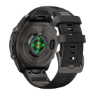 Спортивные часы Garmin fenix 9 Pro, 47 мм, AMOLED, титан с DLC, сапфир, силиконовый ремешок цвета чёрный/«серая галька» (с inReach) - фото 7