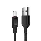 Кабель с нейлоновой оплёткой ROCK Auto Disconnect Data Cable Lightning/USB-A (1 м) - фото 12