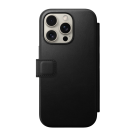 Кожаный чехол-книжка MagSafe Nomad Modern Leather Folio для iPhone 16 Pro