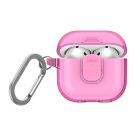 Прозрачный чехол с карабином и защёлкой Uniq Glase Pro для AirPods 4 - фото 4