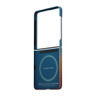 Арамидный чехол MagSafe PITAKA Sunset2.0 Edge Case для Samsung Galaxy Z Flip8 - фото 3