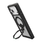 Защитный прозрачный чехол MagSafe с подставкой UAG Plasma XTE 360 для iPhone 17 Pro Max и 18 Pro Max - фото 10