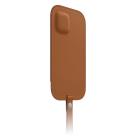 Кожаный чехол-рукав MagSafe Apple Leather Sleeve для iPhone 12 mini