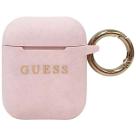 Силиконовый чехол с карабином GUESS для AirPods - фото 4