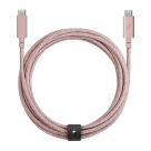 Кабель с оплёткой и ремешком Native Union Belt Cable Pro USB-C (USB 2.0) (2,4 м) - фото 4