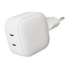 Сетевое зарядное устройство VLP G-Charge мощностью 45 Вт (2 USB-C) (GaN)