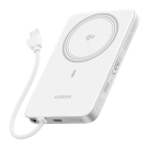 Внешний аккумулятор MagSafe со встроенным кабелем Ugreen MagFlow Air (Qi2) (10000 мА·ч) (PB570) - фото 11