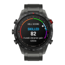Спортивные часы Garmin MARQ Athlete (Gen 2) Performance Edition, гибридный блочный браслет, силиконовый ремешок цвета «красная плазма» - фото 8