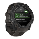 Спортивные часы Garmin Instinct 3, 50 мм, AMOLED, силиконовый ремешок угольного цвета - фото 9